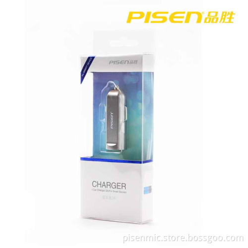 Car Charge for iPadr-- Icar Charger 2A Grey